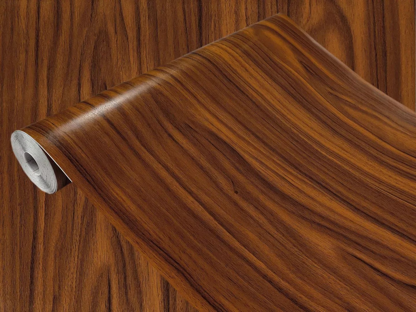 D-c-Fix Okleina Meblowa Drewnopodobna Orzech Złoty Na Regał Blat Szafkę 45x240