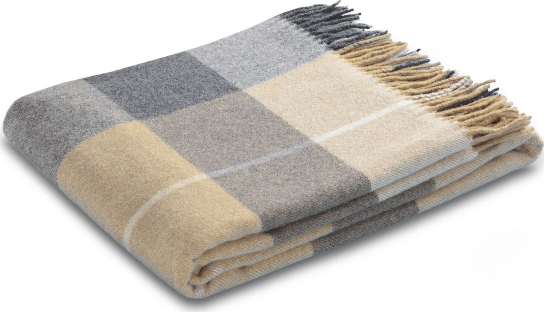 Biederlack Koc Quito Beige 130 x 170 cm Biederlack 758095