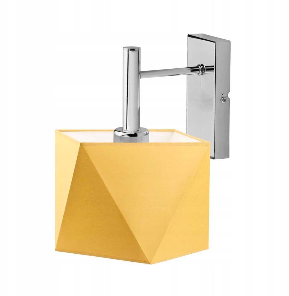 Nowoczesny kinkiet do salonu KIOTO lampa ścienna LED z abażurem MIX KOLORÓW