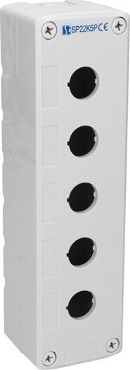 Spamel SP22K5P - Kaseta sterownicza 5-otworowa