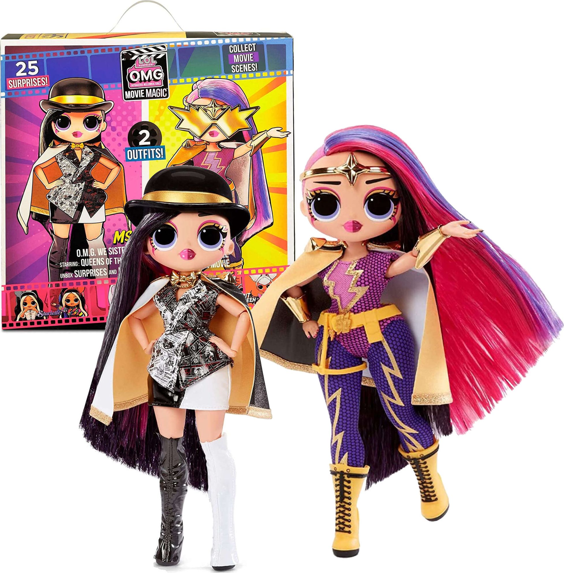 MGA LOL Surprise OMG Movie Magic Doll- Ms. Direct (577904)