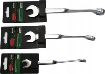 Rockforce KLUCZ PŁASKO-OCZKOWY TWIST WYDŁUŻONY 15 wydłużony15mm