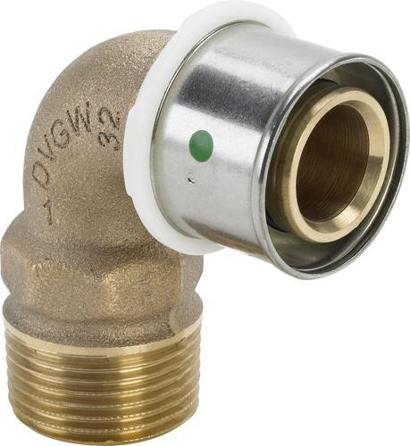 Kształtka przejściowa 25 x 1 braz / blyszczacyŁącznik do rur