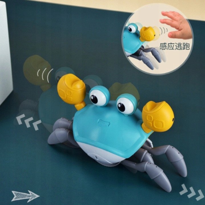 Krab Pełzający Interaktywny z Dzwiękiem Jedyny z zasilaniem poprzez USB