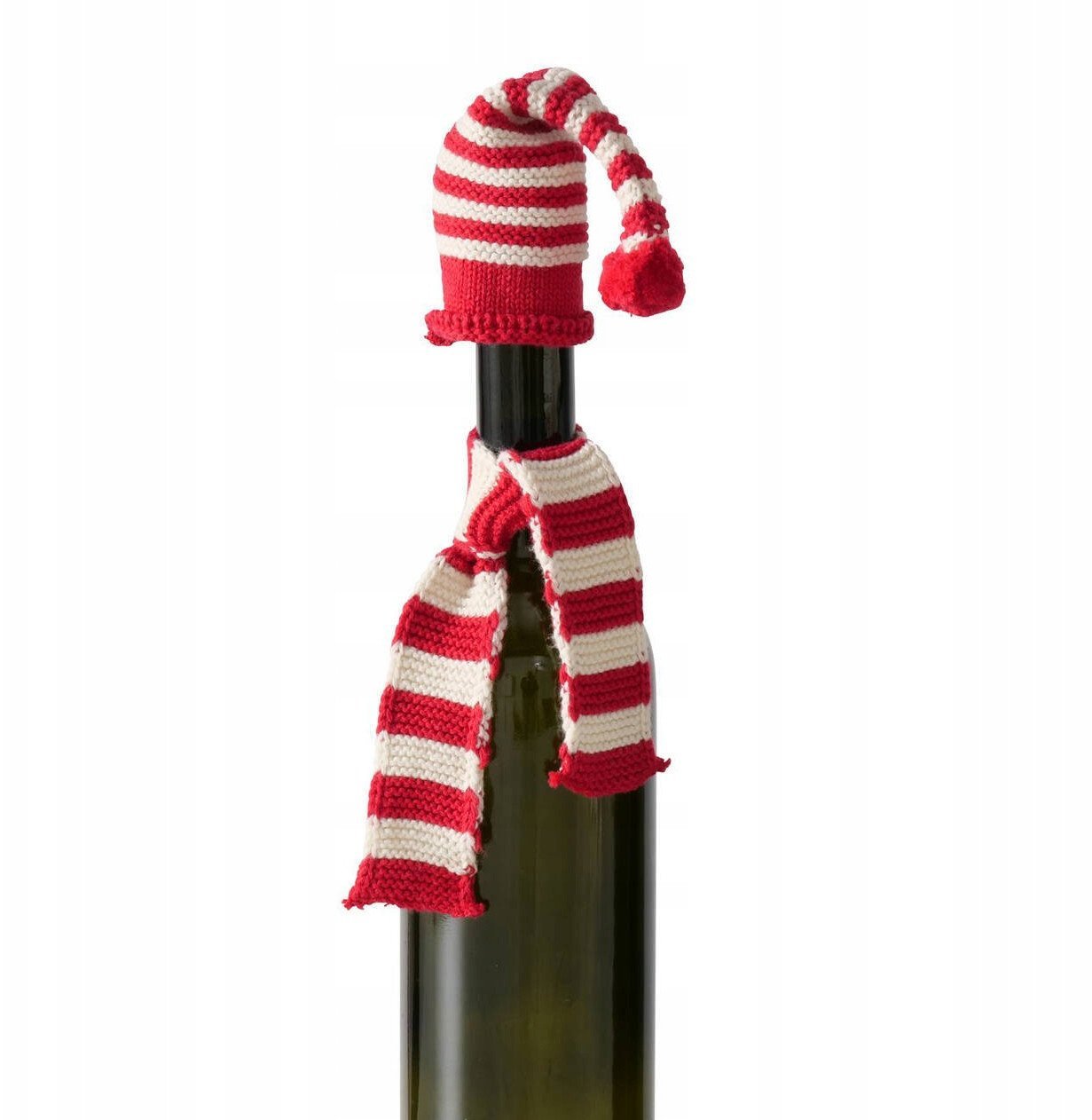 Zimowa ozdoba na butelkę wina LUTIN