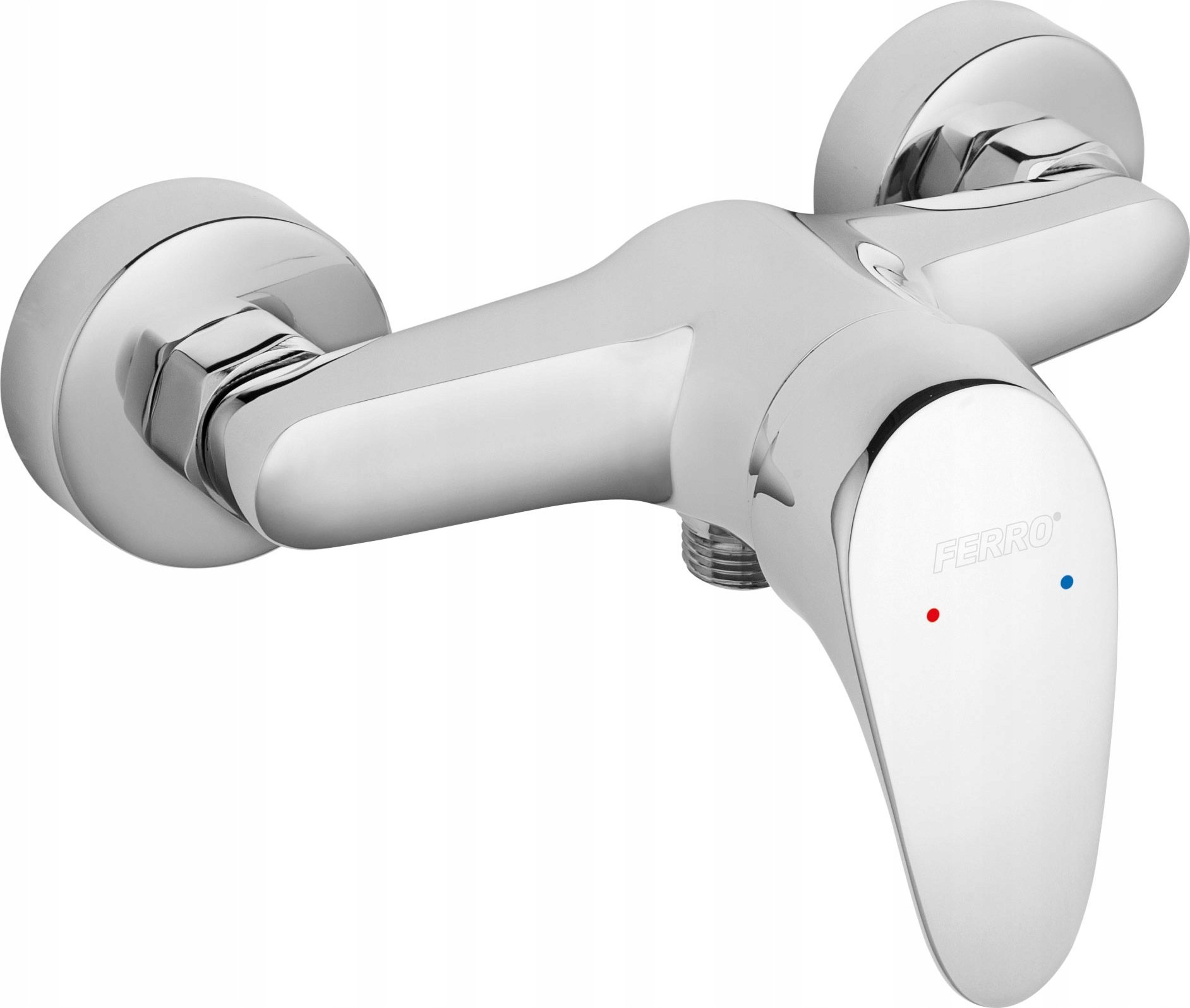 Bateria prysznicowa Ferro BAT. ONE NATRYSKOWA BEZ NATRYSKU CHROM FERRO // BF.BFO7