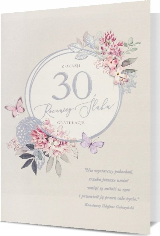 Pan Dragon KARNET B6 HM-200 30 ROCZNICA SLUBU