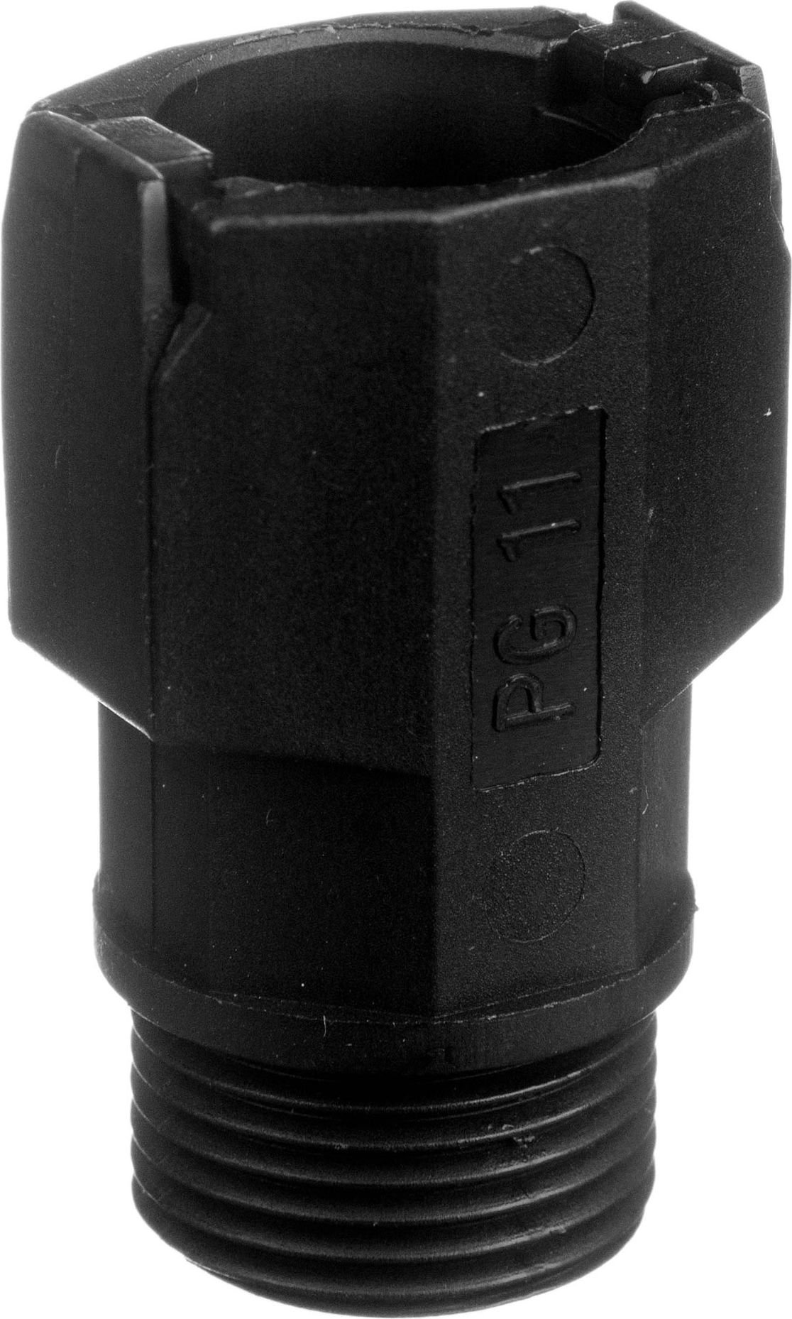 Ergom Dławnica poliamidowa do rur ochronnych PG11 IP54 czarna FD 11 BK (E03DK-07040101211)