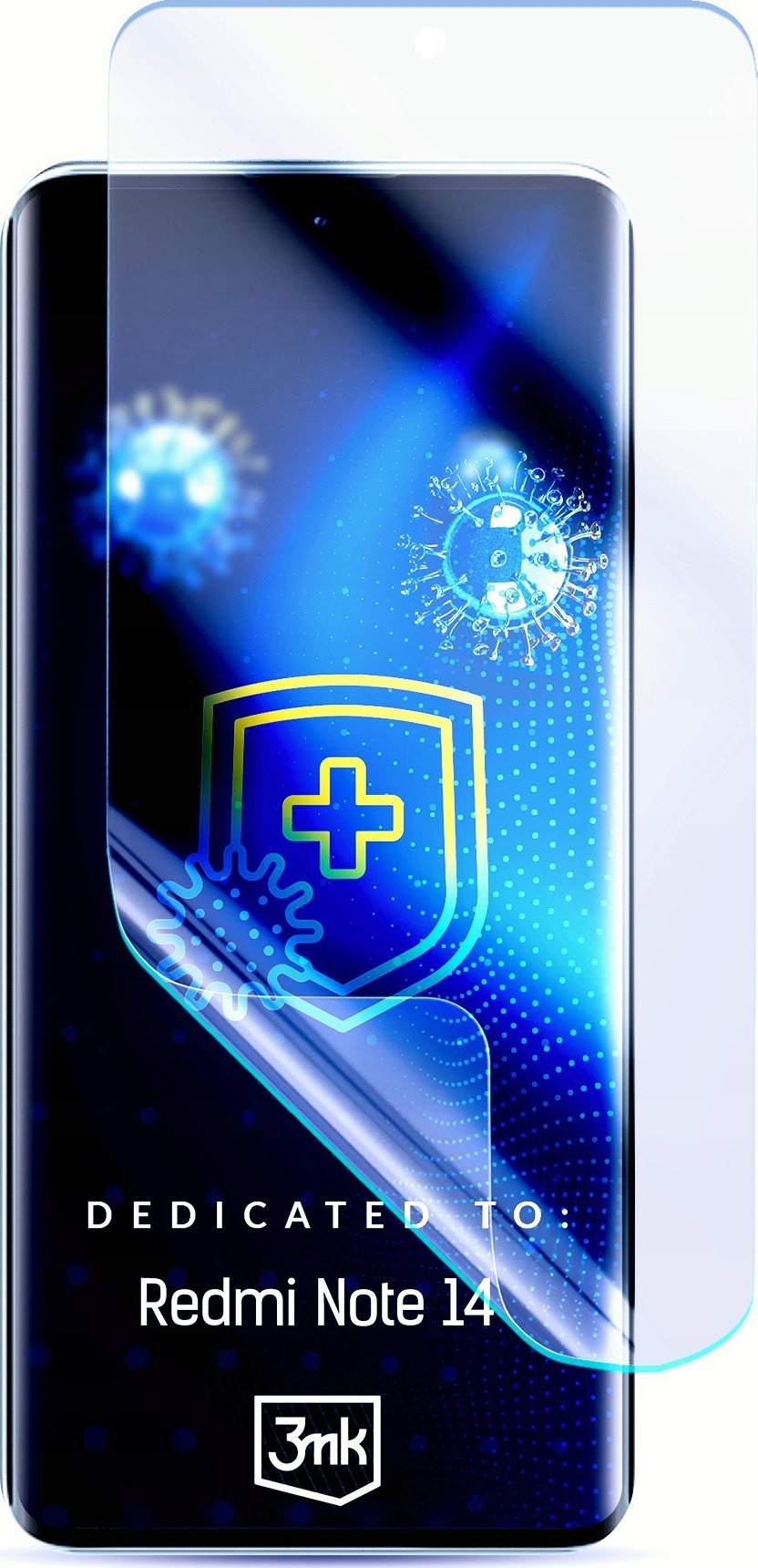 3mk SilverProtection+ pro Redmi Note 14 4G