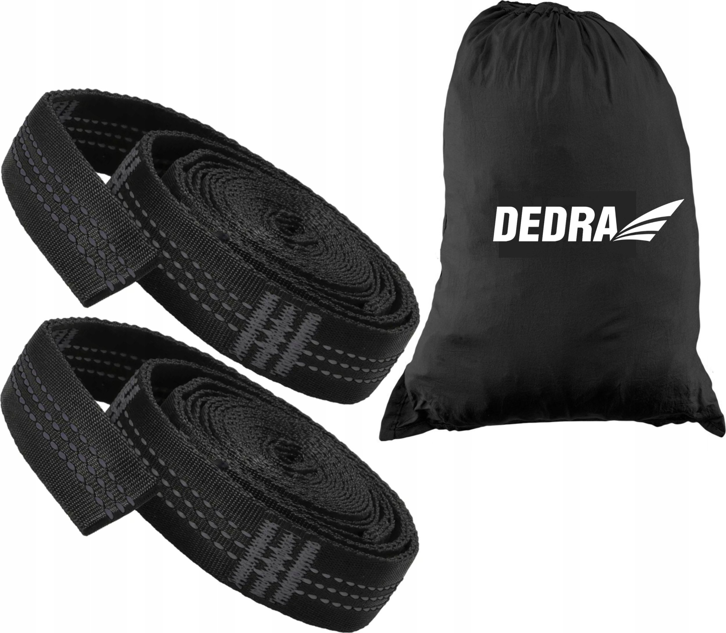 Dedra Taśmy do hamaka 3m, 1+10 pętli, 2szt., worek