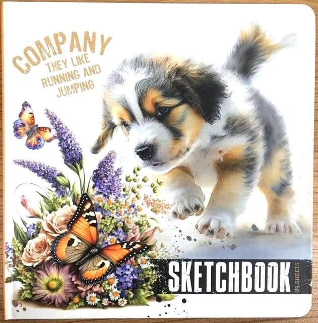 Teka Szkicownik 200x200 24K gładki Piesek FRESH