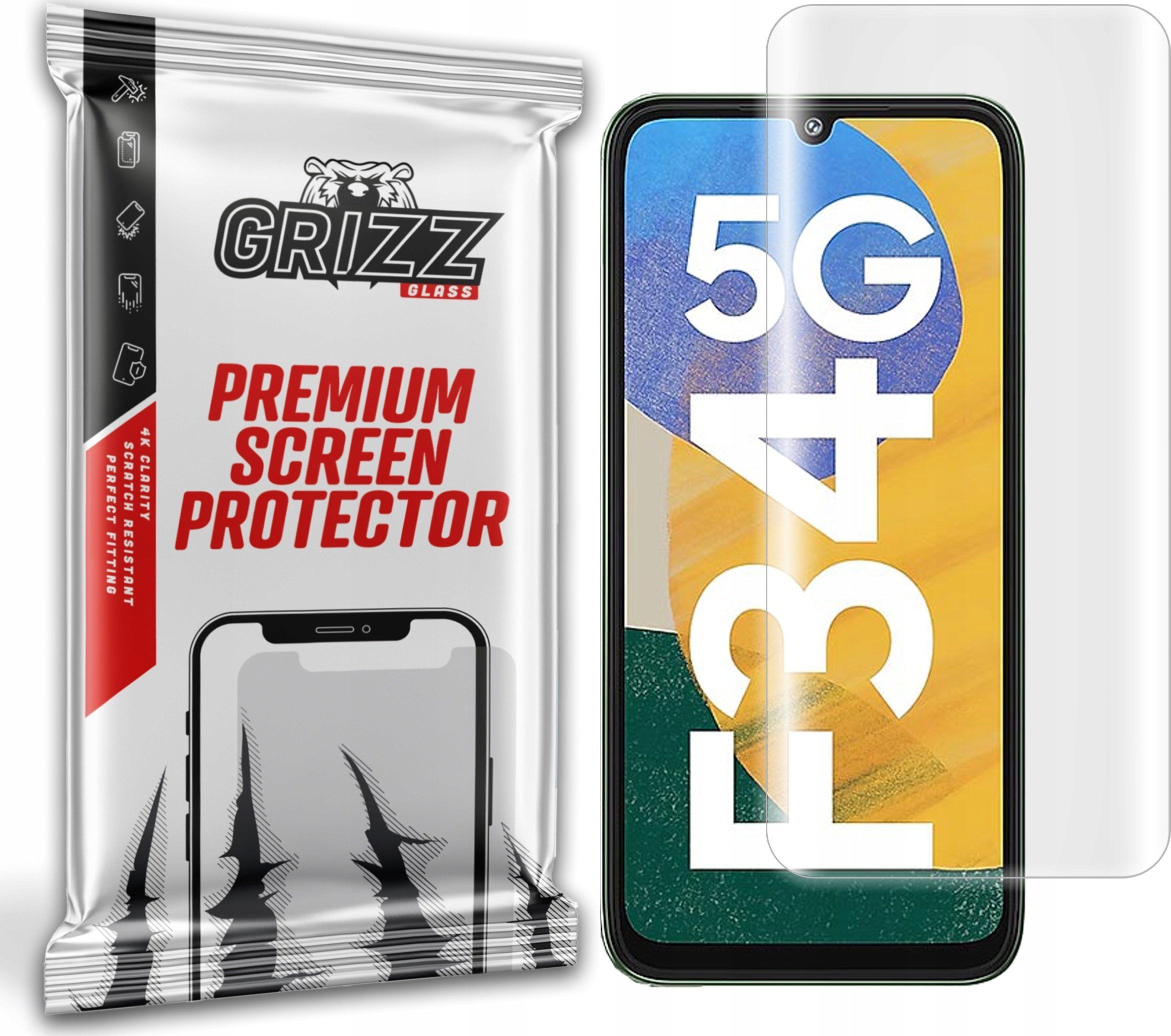 GrizzGlass Folia hydrożelowa GrizzGlass Hydrofilm Samsung Galaxy F34 5G