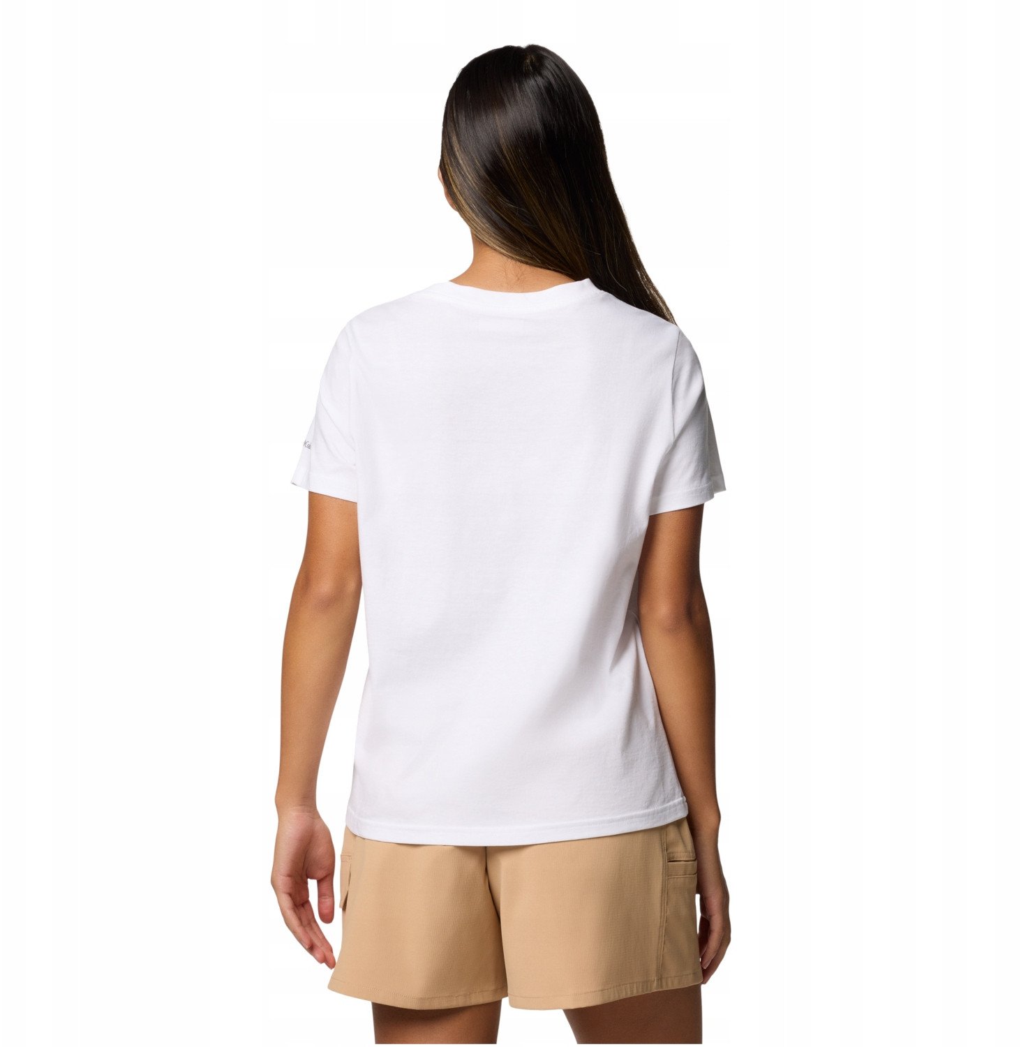 Columbia Rolling Bend Graphic SS Tee 2120021103 białe L