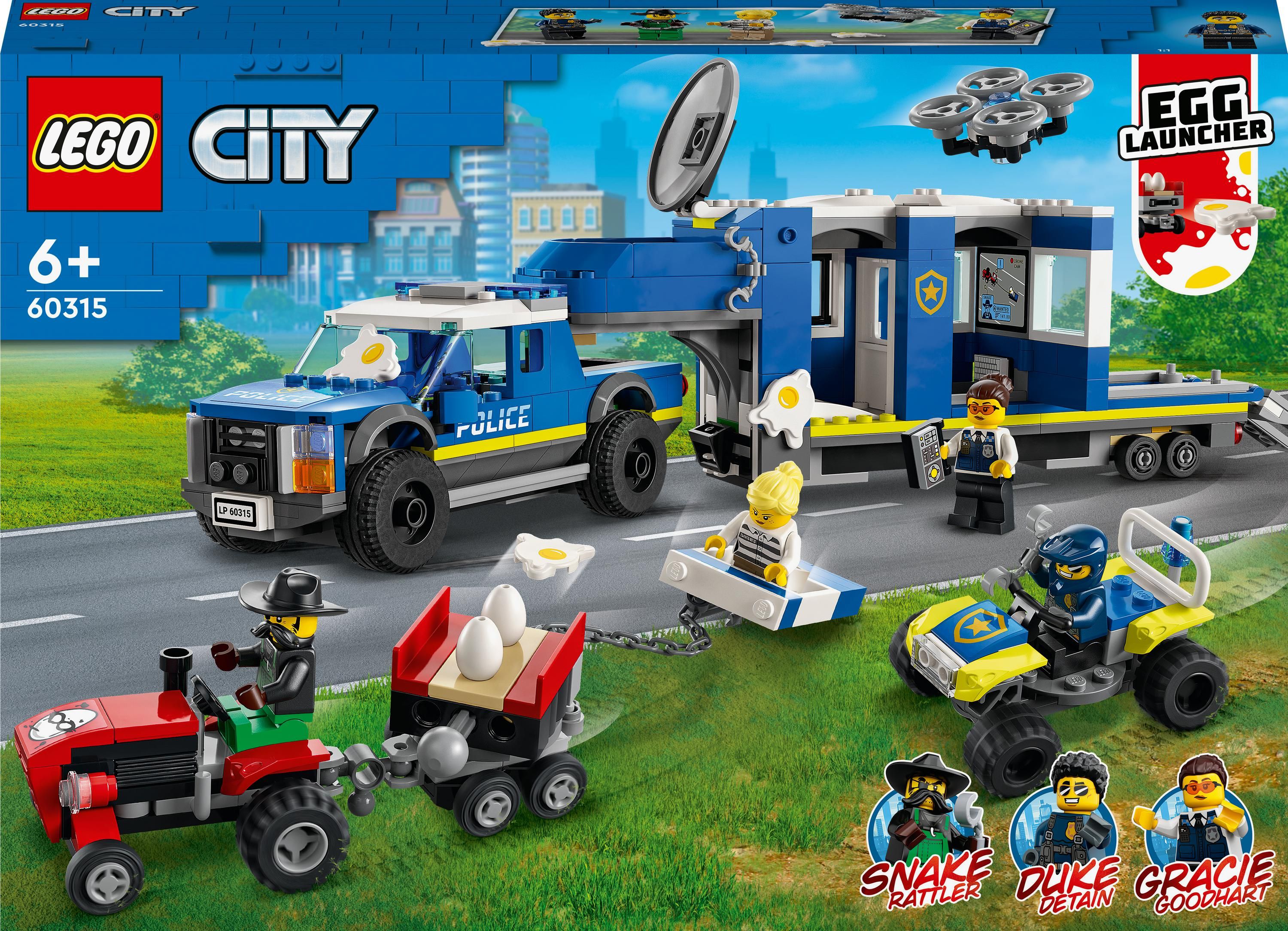 LEGO City Mobilne centrum dowodzenia policji (60315)