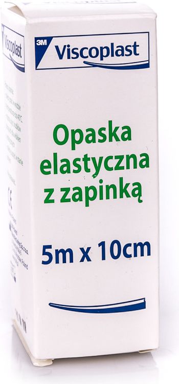 Viscoplast Opaska elastyczna z zapinką 5mx10cm Viscoplast roz. uniw
