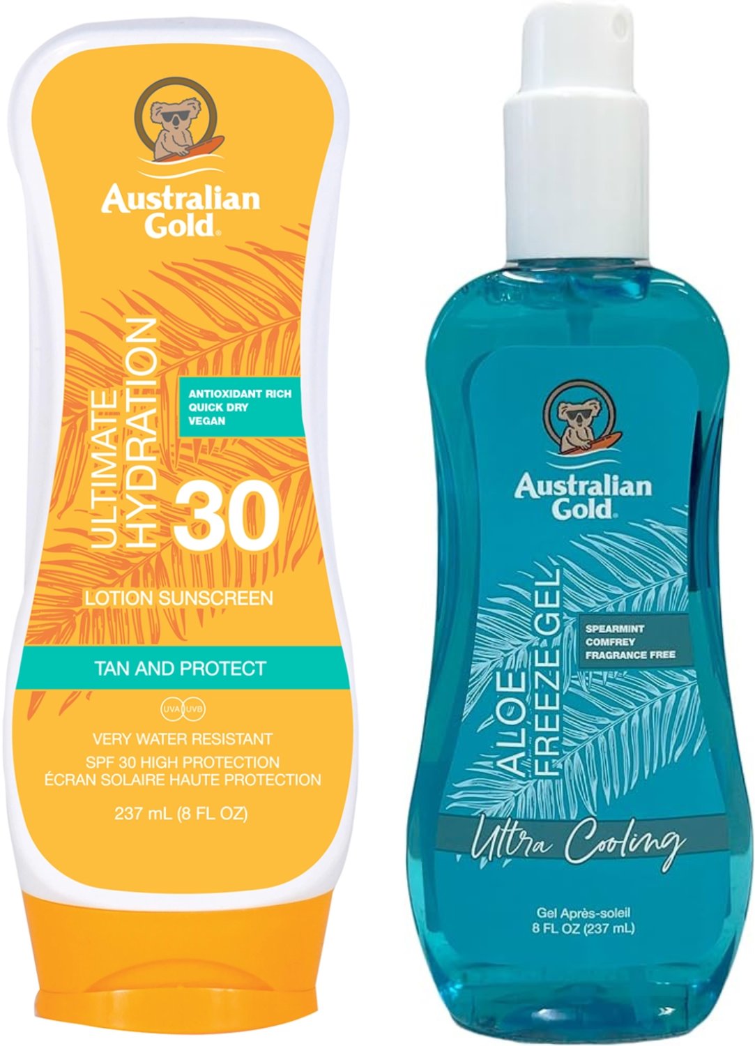 Australian Gold Lotion Sunscreen SPF30 + Aloe Freeze Gel