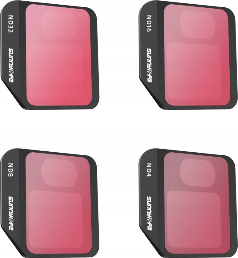 SunnyLife FILTRY ND4 + ND8 + ND16 + ND32 DO DJI MAVIC 3 - 4 SZTUKI