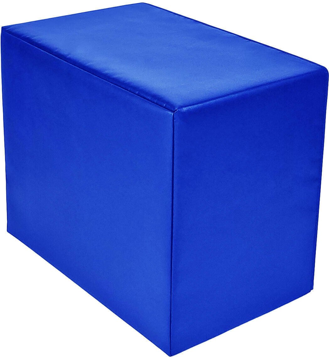 UnderFit Skrzynia plyometryczna Soft Box 60 x 50 x 40 cm niebieski