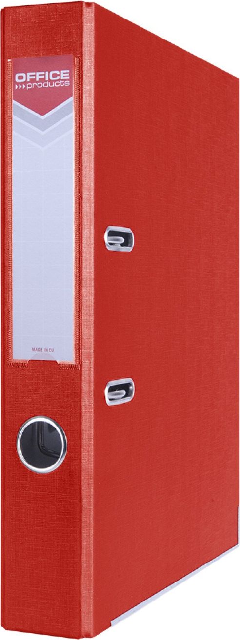 Segregator Office Products Officer dźwigniowy A4 55mm czerwony (PBSX0778)