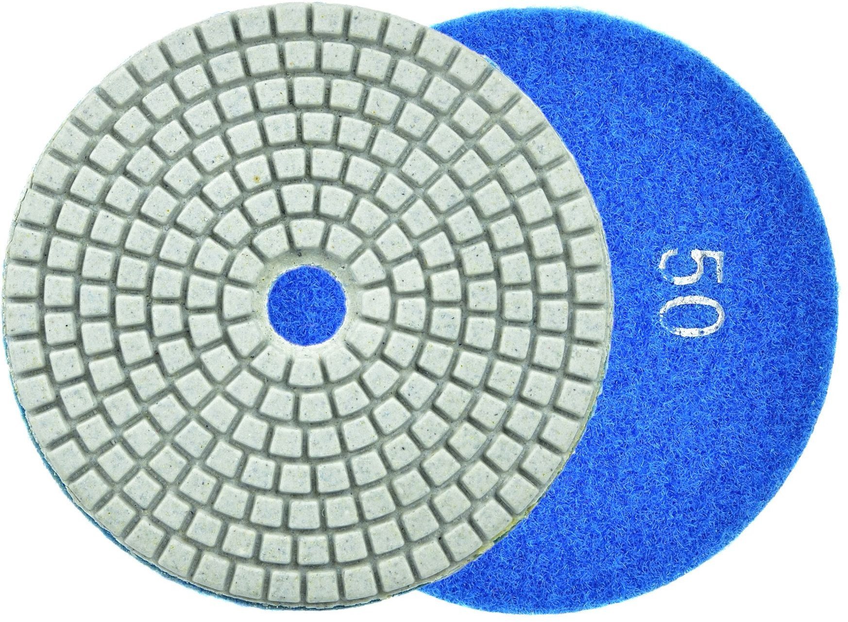 Geko Tarcza polerska do szlifowania gresu na mokro 100mm GR50 (5/250)