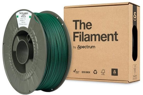 The Filament 3D filament, PETG CF, 1,75mm, 1000g, TF-24113, green