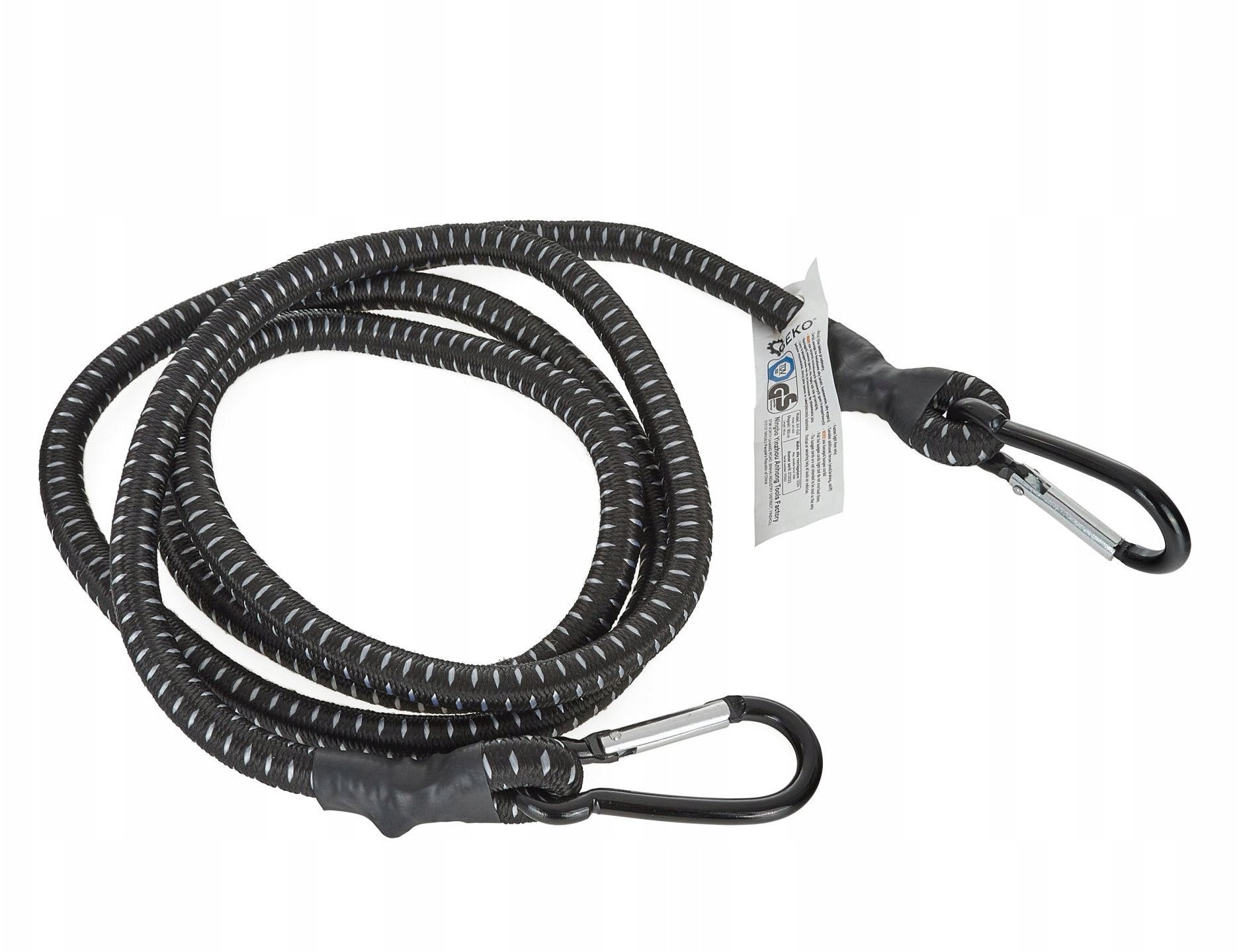 Guma transportowa do mocowania bagażu + karabińczyki 10mm x 180cm (40)