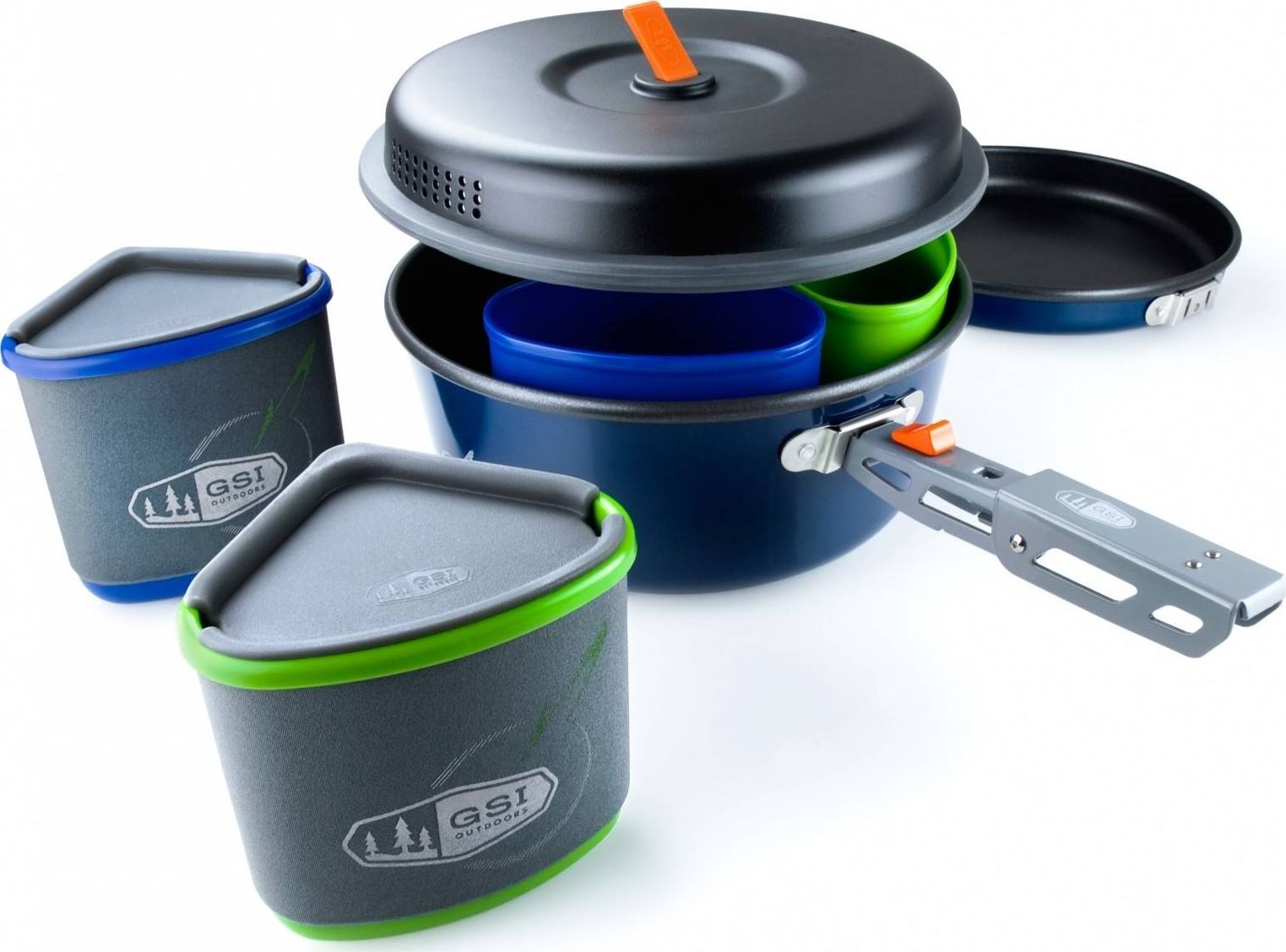 GSI Outdoors Zestaw naczyń dla 2 osób Bugaboo Backpacker