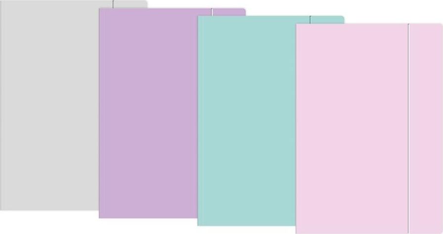 Interdruk Teczka z gumką A4+ Pastel (10szt)