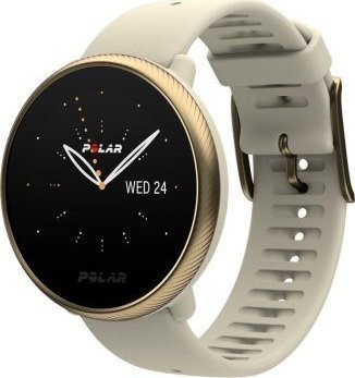 Zegarek sportowy Polar Polar Ignite 2 szampańsko-złoty + Hook & Loop