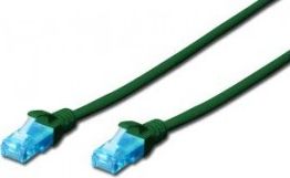 Digitus DIGITUS CAT 5e U-UTP patch cable PVC AWG 26/7 length 25m color green