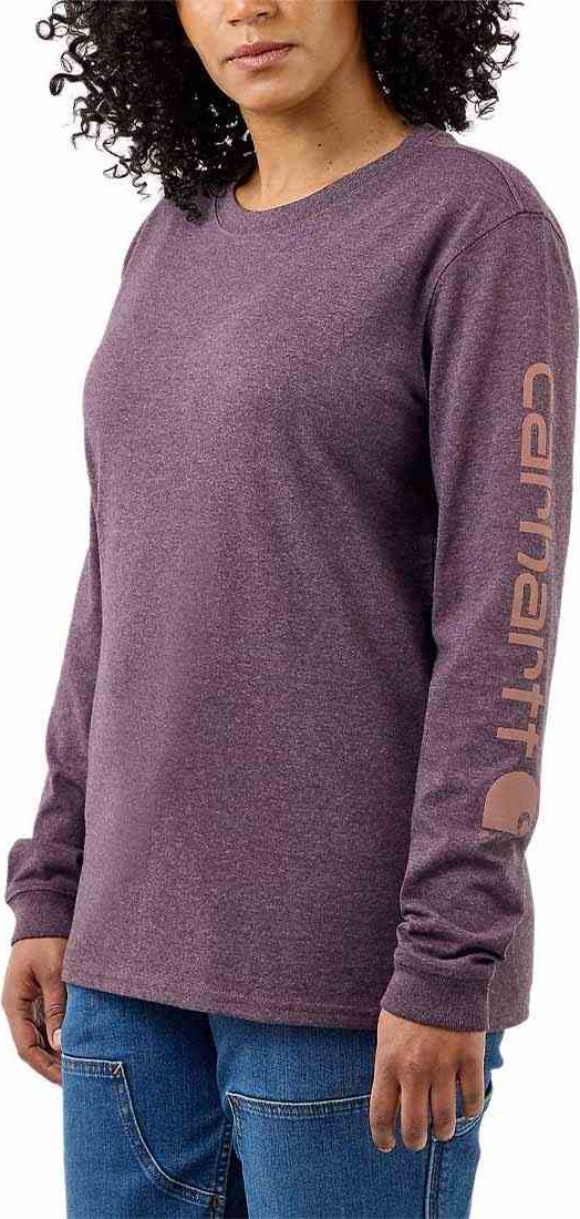 Carhartt Koszulka Carhartt Workwear Sleeve Logo LS Blackber