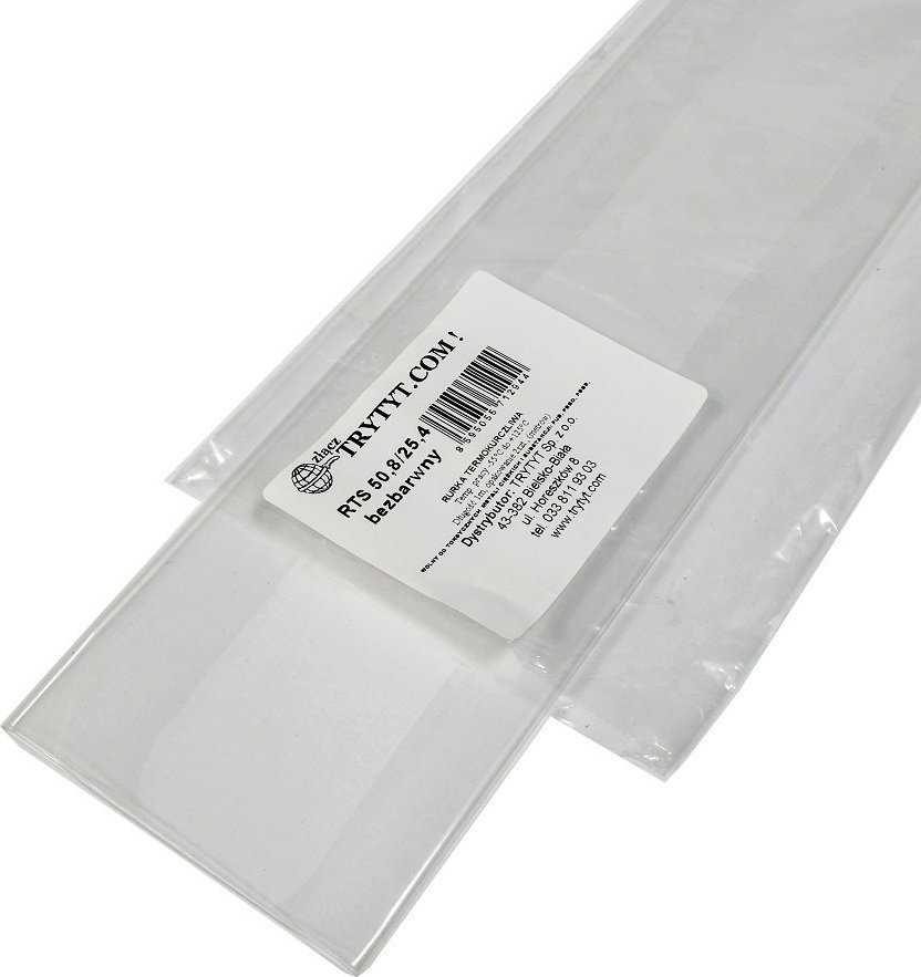 Trytyt Koszulka termokurczliwa RTS 50,8/25,4 1m bezbarwna
