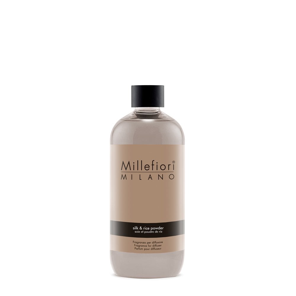 Millefiori Milano Fragrance Diffuser Silk & Rice Powder Refill 500 ml