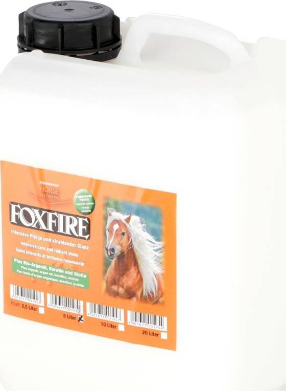 Pharmakas Horse Fitform Spray do pielęgnacji sierści, grzywy i ogona dla konia Foxfire 5l