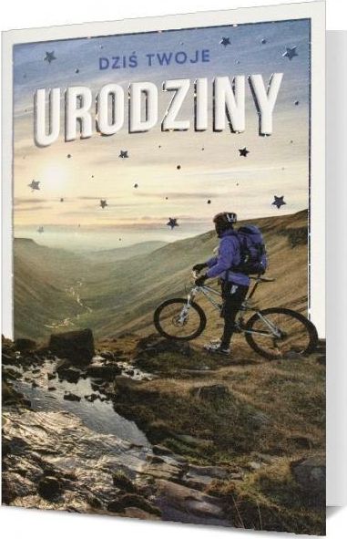 Pan Dragon Karnet B6 Urodziny męskie HM200-2403