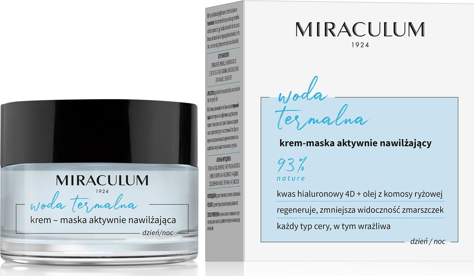 Miraculum Woda termalna krem-maska aktywnie nawilżający