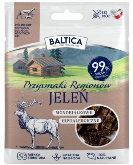BALTICA PRZYSMAKI REGIONÓW półmiękkie jeleń 30g