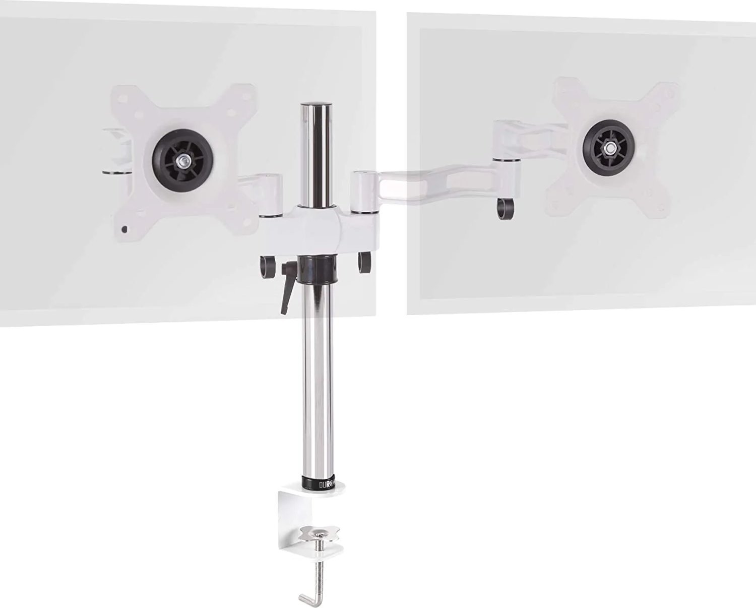 Duronic Uchwyt biurkowy na 2 monitory 13" - 27" (DM352WE)