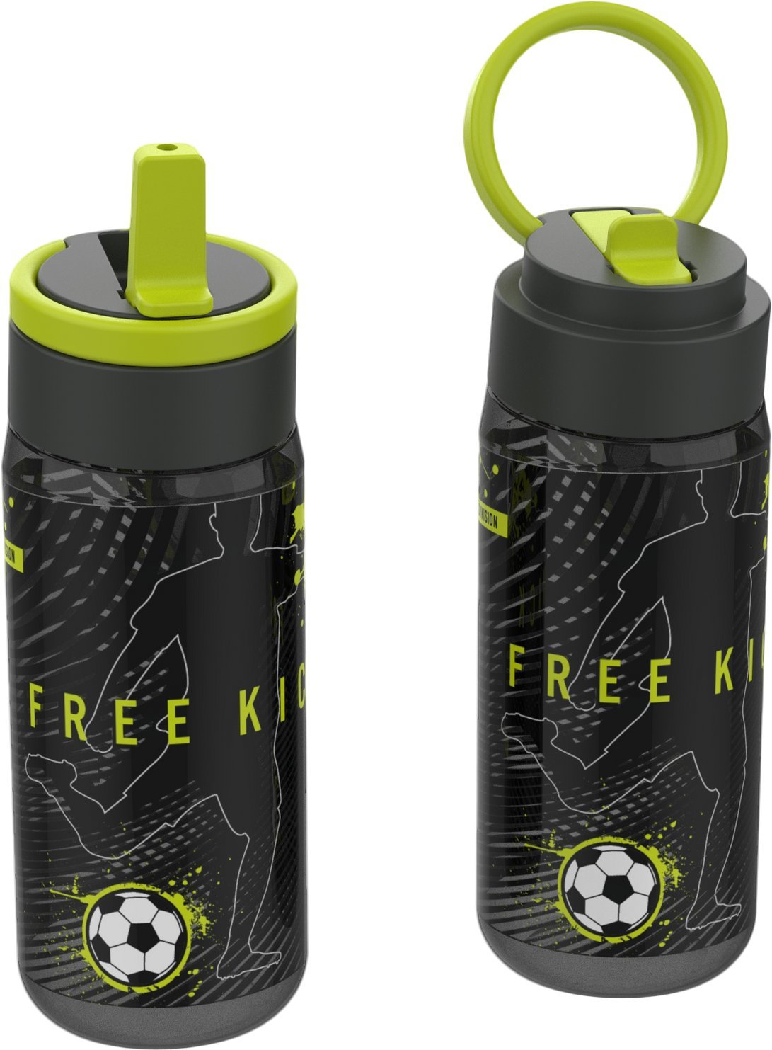 LUNCH BUDDIES Football water bottle, 500ml