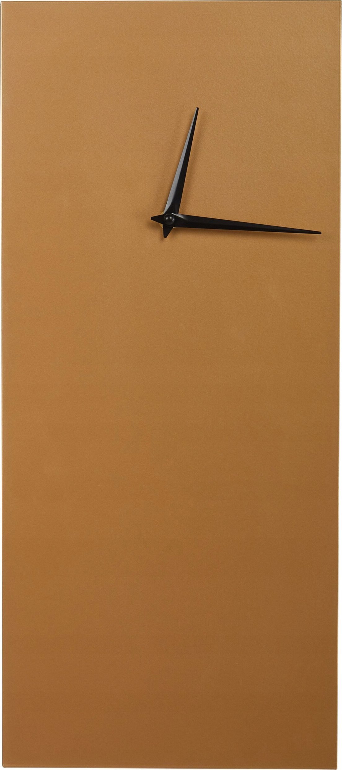 Beliani Zegar ścienny 22 x 50 cm złoty POMBAL