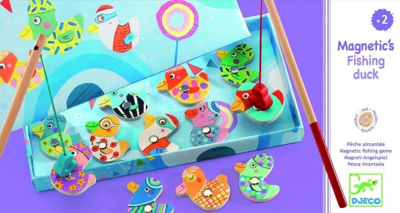 Djeco Gra magnetyczna wędkowanie - Kaczki - 143516