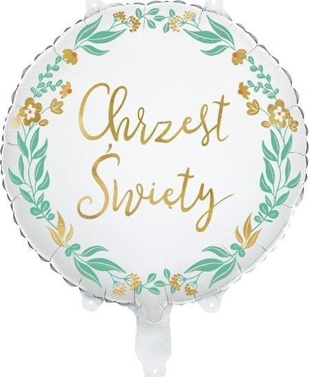Balon foliowy Chrzest Święty 45cm