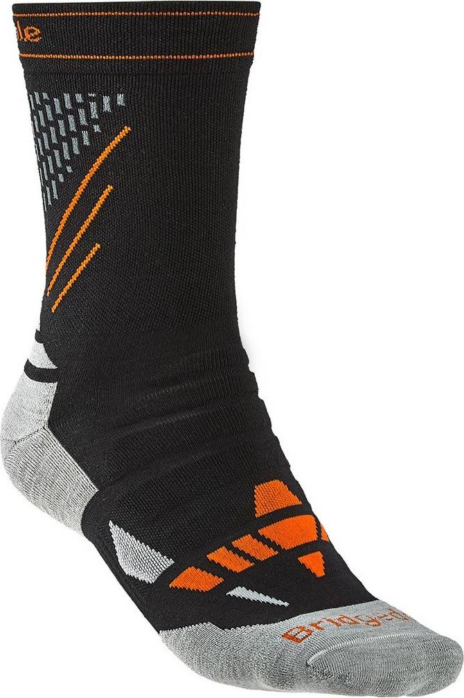 Bridgedale Skarpety narciarskie Bridgedale Ski Nordic Race Merino P - black/stone 36 - 39