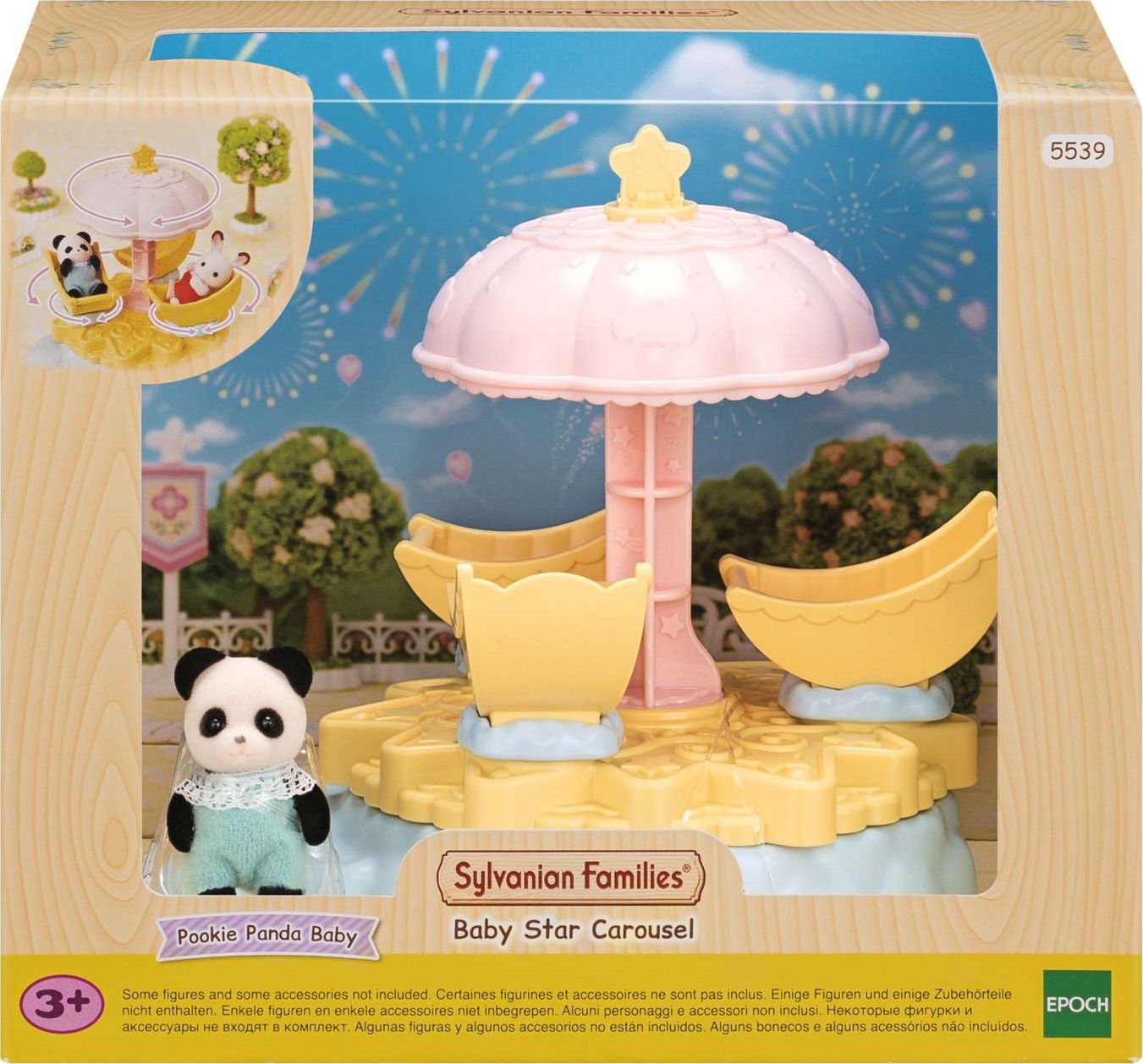 Figurka Epoch Sylvanian Families - Zabawna karuzela gwiazd (5539)