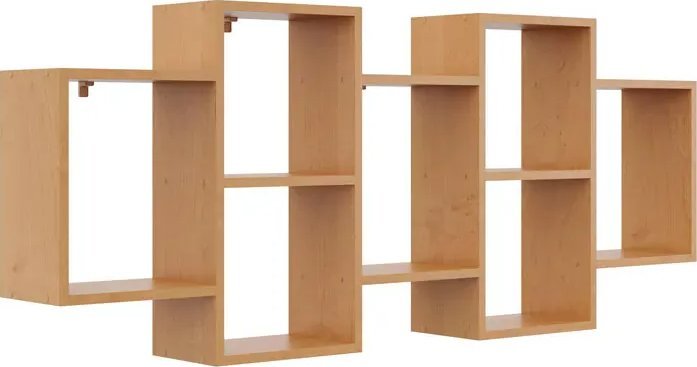 Elior Minimalistyczna półka wisząca olcha - Timona