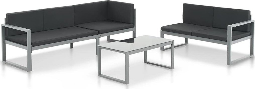 Elior Zestaw nowoczesnych mebli ogrodowych - Conway