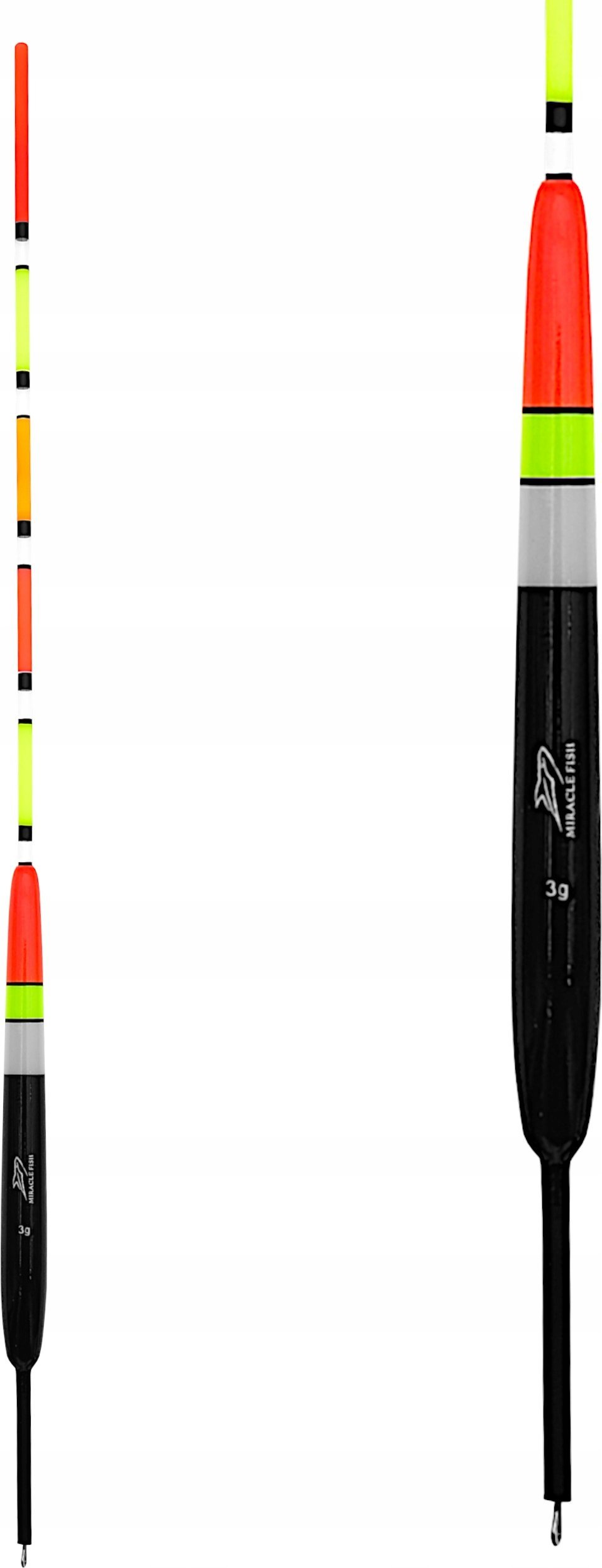 Miracle Fish Spławik Przelotowy Miracle Fish wyporność 3 g wysokość 30,5 cm