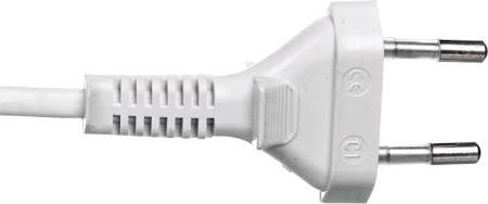 Zamel Sznur przyłączeniowy z wyłącznikiem SP/W-190cm biały SP/W-190/2X0,5/-BIA (YNS10000496)