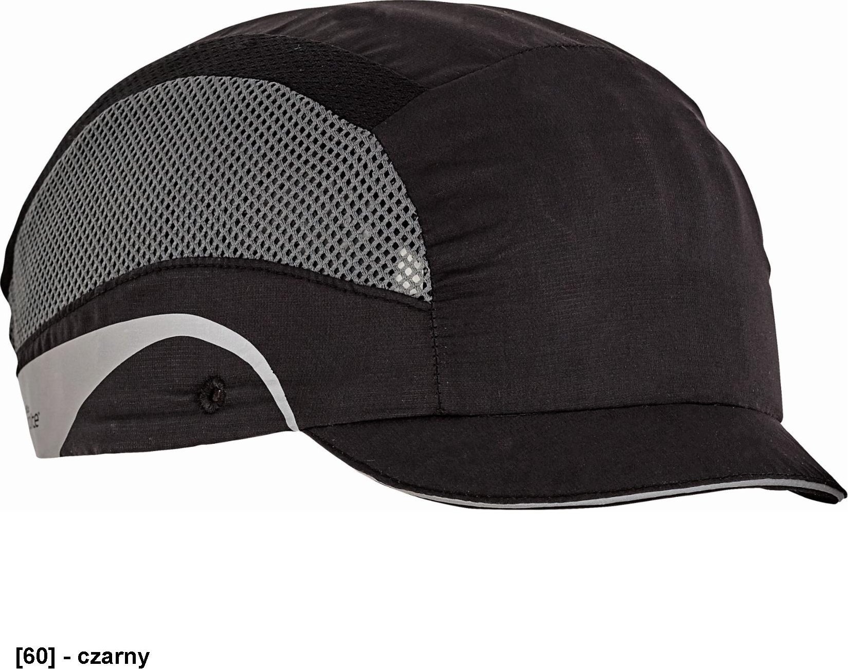 JSP HARDCAP AEROLITE DŁUGOŚĆ DASZKU 2,5 CM - czapka ochronna - czarny