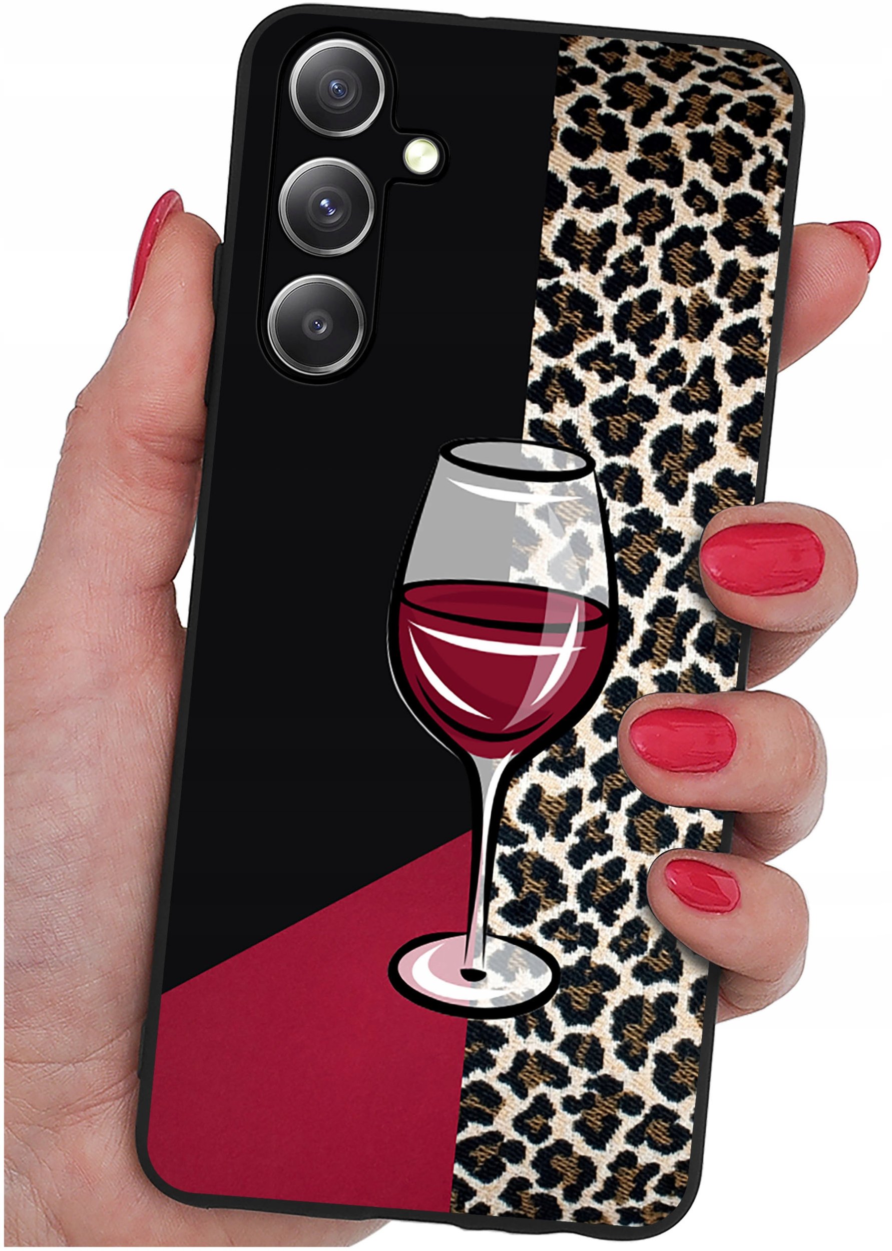 ETUI do Samsung S25+ Plus | WZORY | SILIKONOWE MATT CASE + SZKŁO 9H